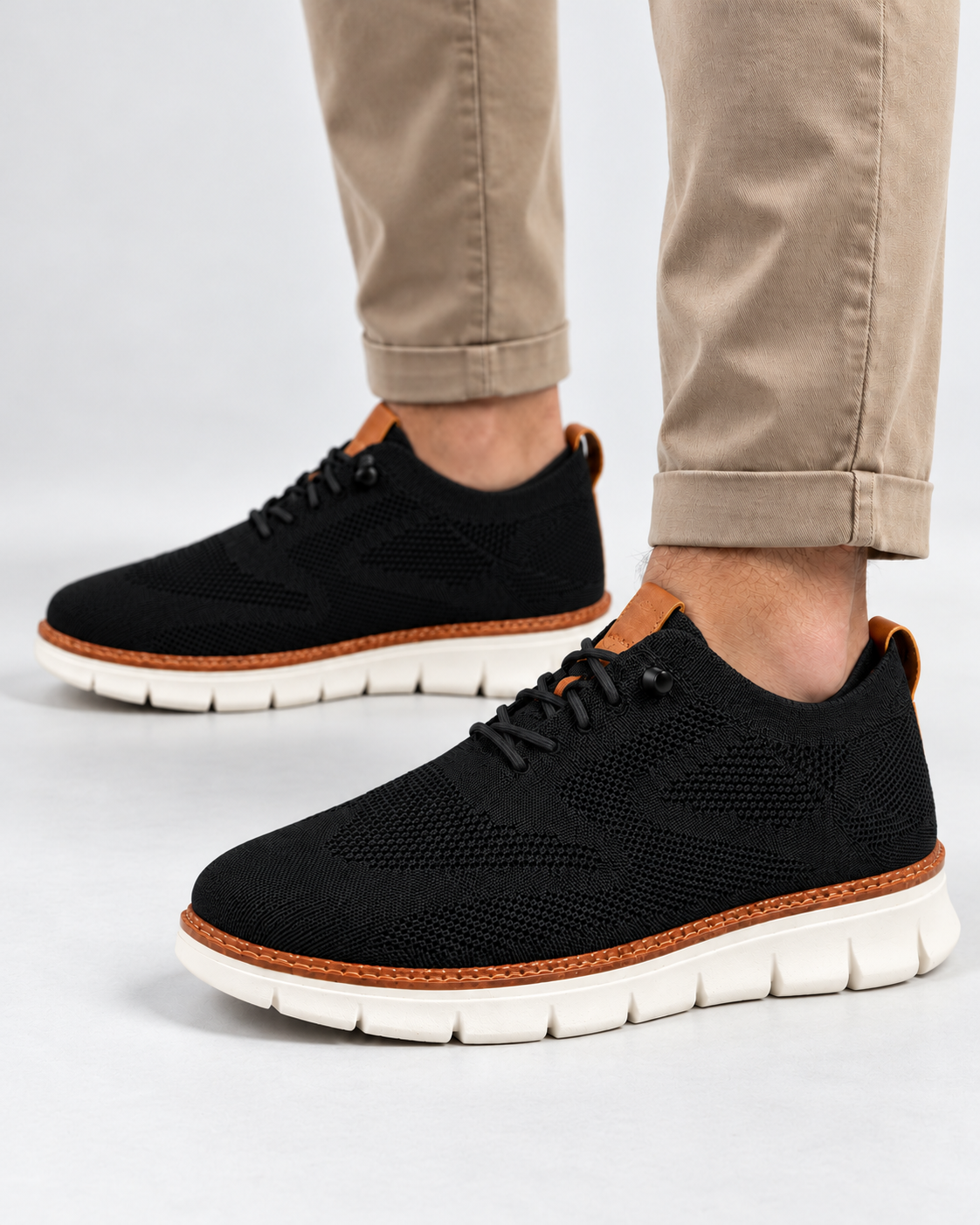 Men's Lightweight Lace-Up Trainers