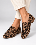 Women's Leopard Loafers