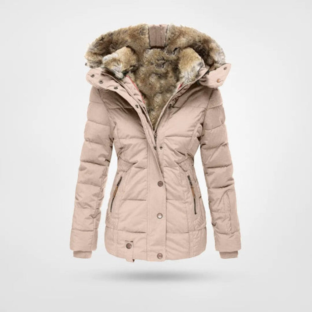 Women's High Neck Winter Coat