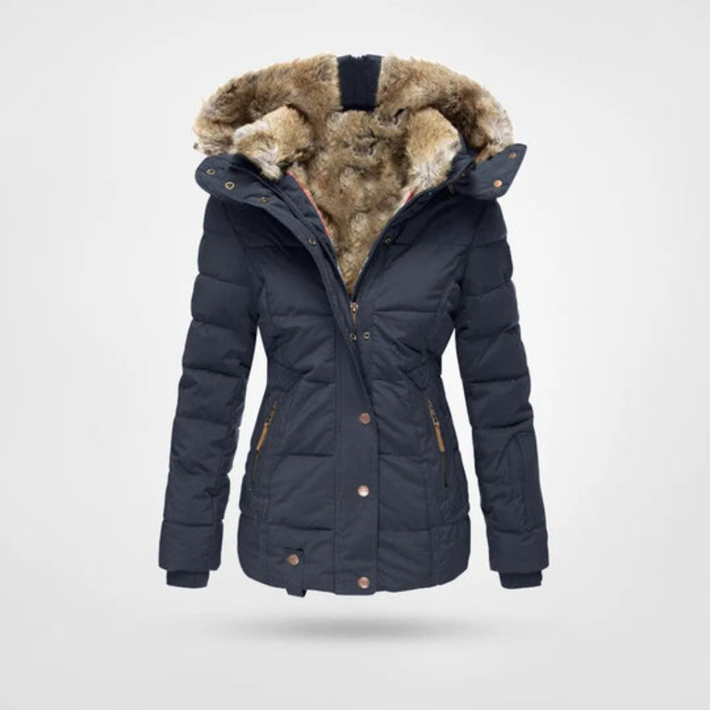 Women's High Neck Winter Coat